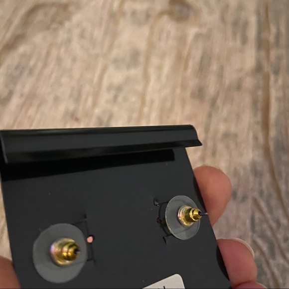 KENNETH JAY LANE Gold-plated faux pearl earrings - Picture 4 of 4